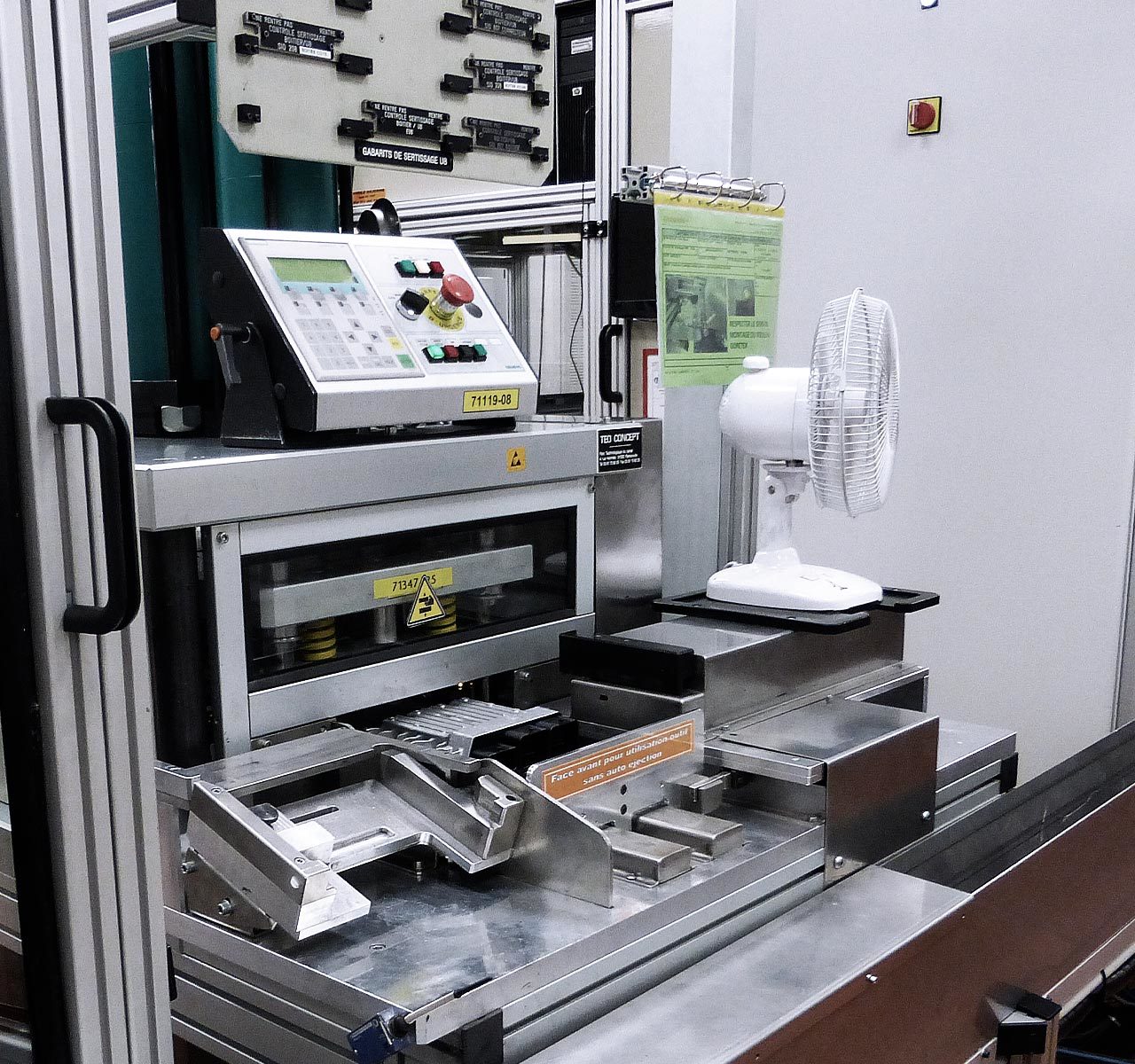 Sud Automation Eaunes Toulouse Dispositifs d'assemblage : Sertissage